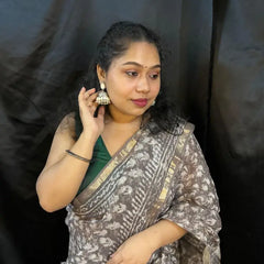 Lightweight summer Kota cotton saree – perfect for office & daily wear