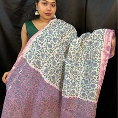 Elegant handloom Kota saree for festive and daily wear